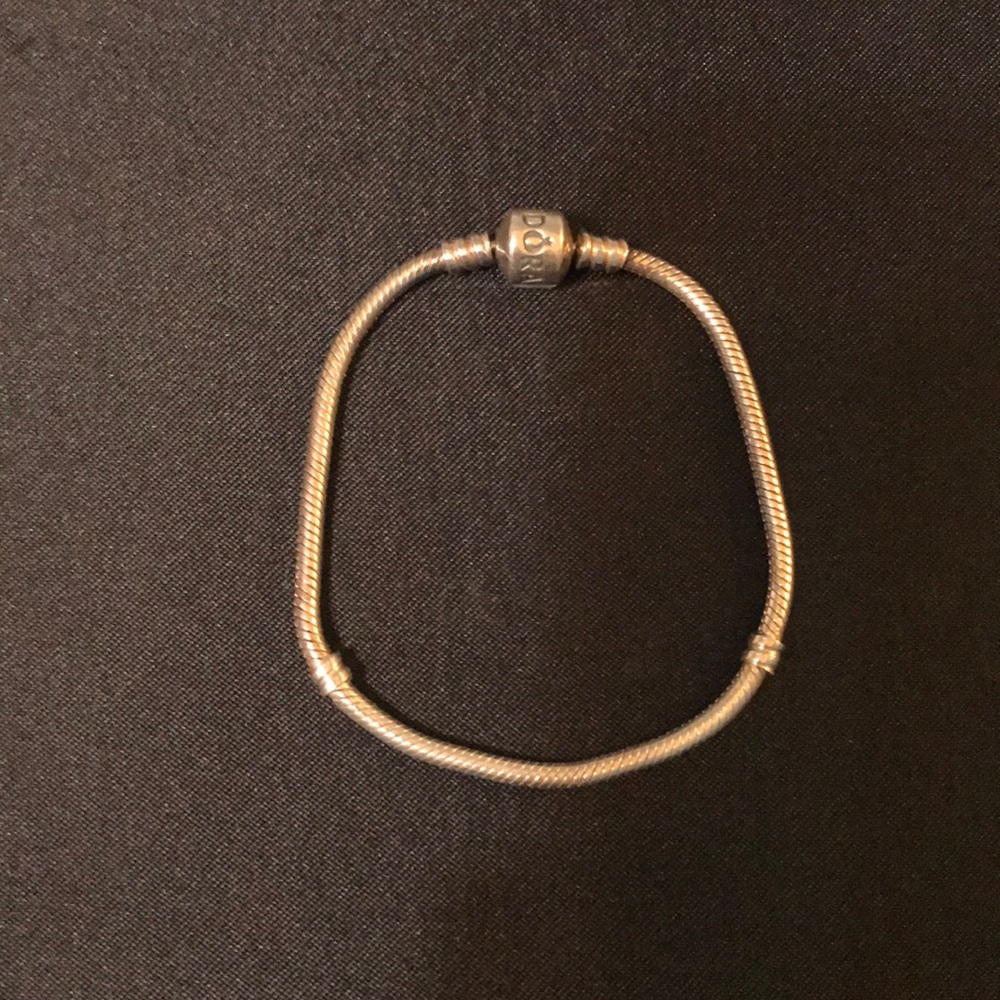 Authentic Pandora Sterling Silver Snake Bracelet